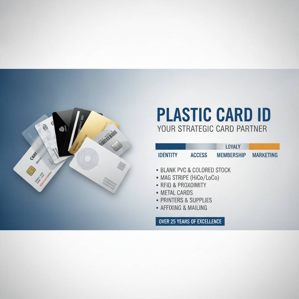 The Full Range of Custom Plastic Cards We Offer
