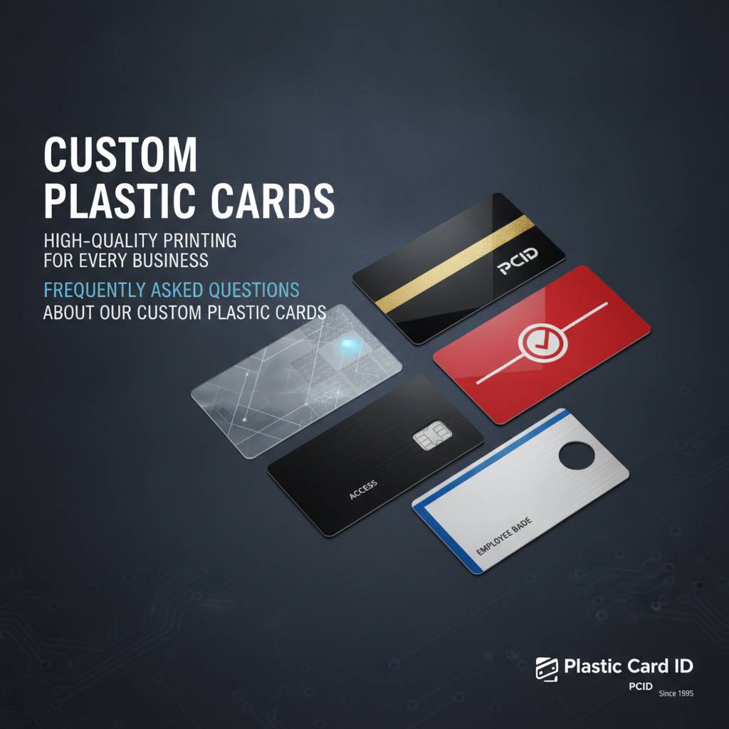 Frequently Asked Questions About Our Custom Plastic Cards