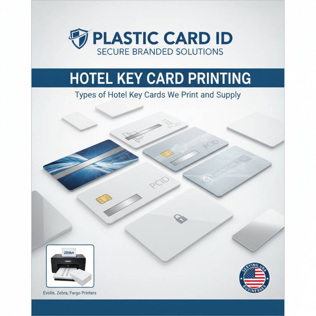 Types of Hotel Key Cards We Print and Supply