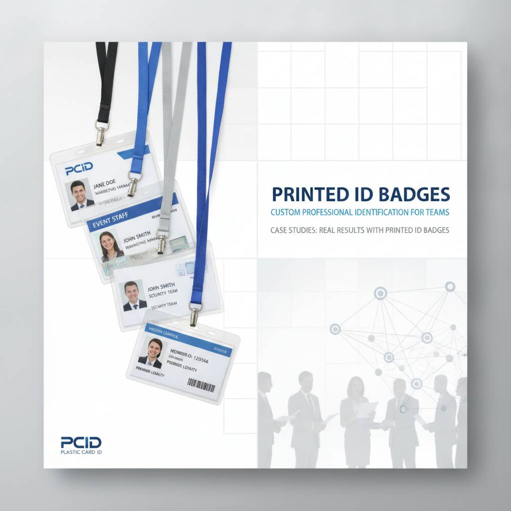 Case Studies: Real Results with Printed ID Badges